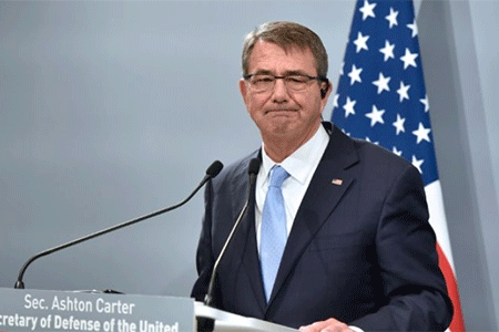El secretario de Defensa estadounidense, Ashton Carter Los doce Marines desaparecidos en Hawai están muertos