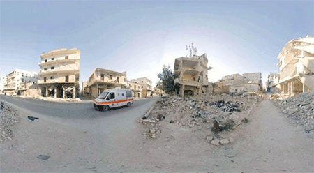 la ciudad siria de zabadani Hezbolá recupera el cuerpo de un mártir en un canje
