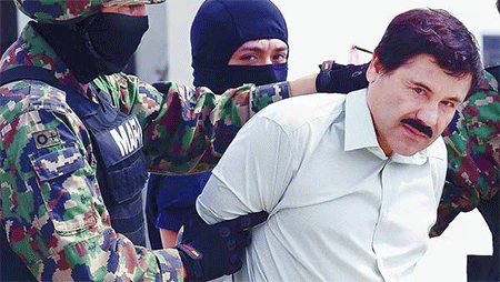 recaptura de Joaquín “El Chapo” Guzmán El Chapo será entregado a Estados Unidos