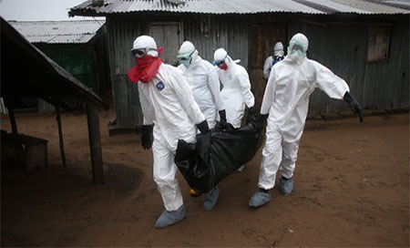 medicos de la OMS en África Occidental Una segunda generación del Ébola en Sierra Leona