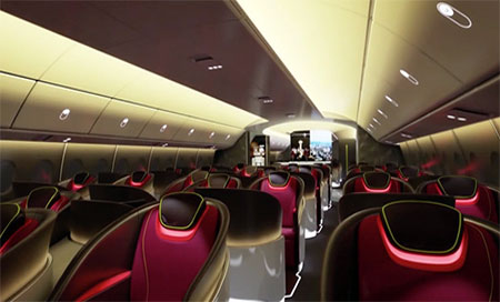 la fururista aeronave de pasajeros presentada por Boeing Boeing presenta su futurista aeronave de pasajeros