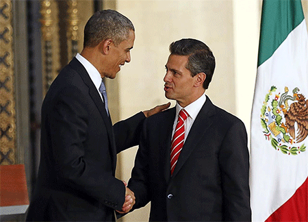 Obama felicita a Peña Nieto por la recaptura de El Chapo México y EEUU acuerdan profundizar la cooperación bilateral