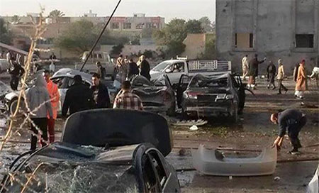 atentado de Zliten Una masacre en un centro de entrenamiento policial de Zliten