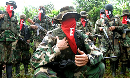 melicianos de la guerrilla del ELN