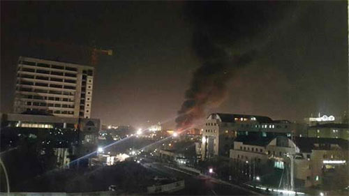 Fuerte explosión cerca de una residencia militar en Ankara Fuerte explosión cerca de una residencia militar en Ankara