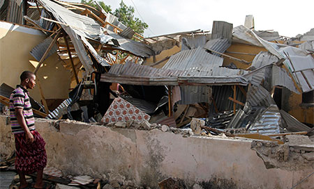 el atentado contra un restaurante de Baidoa Más de 30 muertos por un doble ataque del Al Shabab