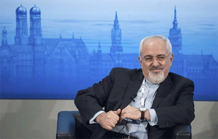 Mohamed Javad Zarif en la Conferencia de Seguridad de Múnich