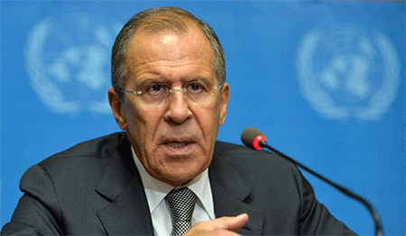 El ministro de Exteriores de Rusia, Sergei Lavrov