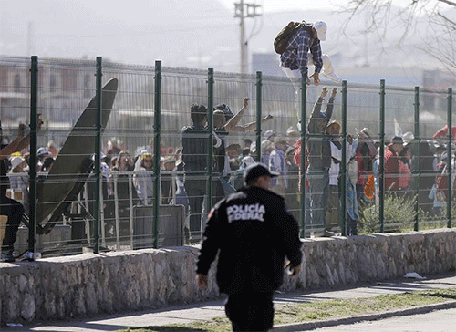 La visita papal a México se cerró con una misa en la frontera con EEUU La visita papal a México se cerró con una misa en la frontera con EEUU