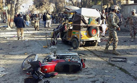 el atentado suicida en Quetta