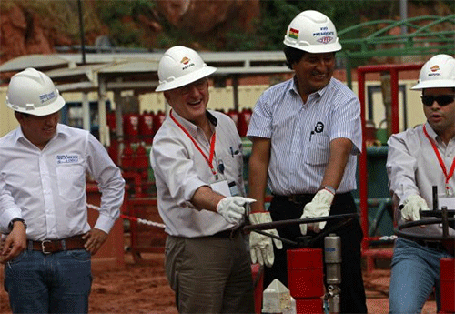 olivia anuncia el hallazgo de nuevos campos de gas Bolivia anuncia el hallazgo de nuevos campos de gas
