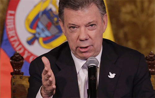 Santos da un ultimátum a las FARC El presidente de Colombia da un ultimátum a las FARC