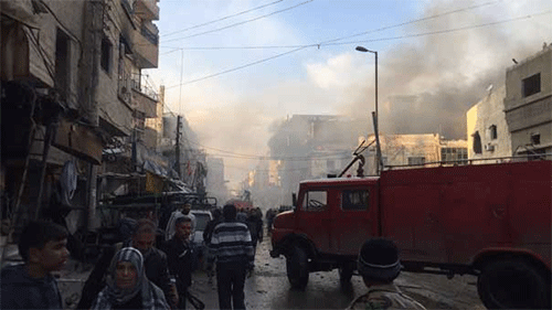 atentado terrorista en el barrio de Sayeda Zeinab Daesh amenaza con un baño de sangre en Siria