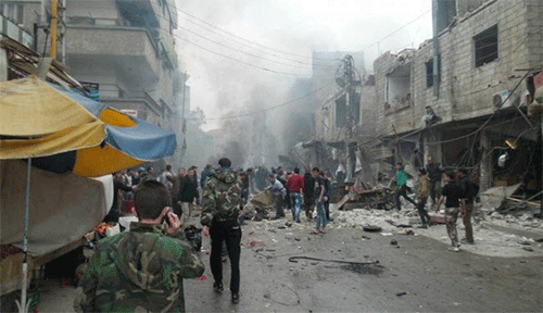 atentado terrorista en el barrio de Sayeda Zeinab Daesh amenaza con un baño de sangre en Siria