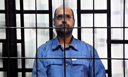Saif Al-Islam Gaddafi Liberan al hijo de Gaddafi por amnistía