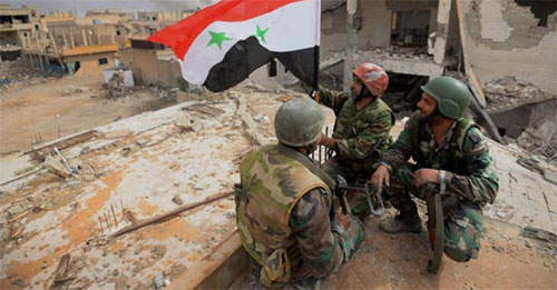 soldados sirios en Alepo Siria: Corredores en Alepo y Amnistía a los que abandonen las armas