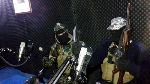 la emisora “Voz del Califato” en Afganistán Destruida la emisora “Voz del Califato” en Afganistán