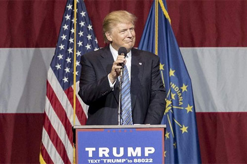 el aspirante republicano a la Casa Blanca, Donald Trump Trump anunciará este viernes a su candidato a vicepresidente