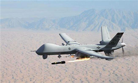 un drone en Afrganistán Más de 12 terroristas de Daesh muertos en Afganistán
