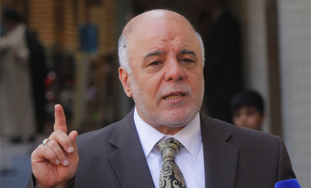 haidar al abadi Tras el atentado suicida de Karrada