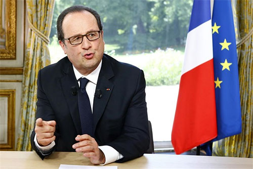 El presidente de Francia, Francois Hollande Hollande confirma el final del estado de emergencia en Francia el 26 de julio