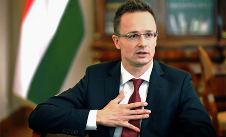 Peter Szijjarto Hungría lamenta la prórroga de las sanciones a Rusia