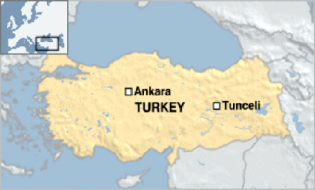 explosion en turquia, tunceli Al menos nueve heridos por un coche bomba en el este de Turquía
