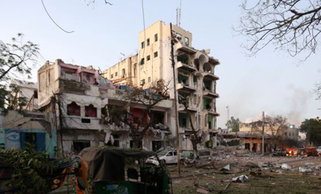 ataque de al shabab en mogadiscio Sube a 15 la cifra de muertos por explosión en Somalia