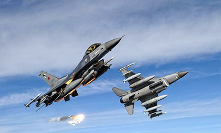 aviación turca Aviación turca ataca varios posiciones del PKK