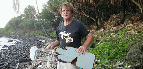 Gibson encuentra en Madagascar restos del avión que desapareció en 2014 Hallados efectos personales de pasajeros del Malaysia Airlines