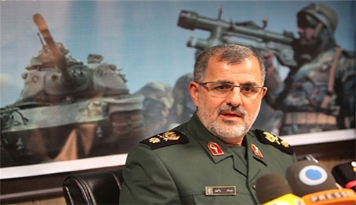 El comandante de las fuerzas de tierra de la Guardia Revolucionaria, Mohamed Pakpur Irán anuncia la muerte de diez “terroristas” en dos enfrentamientos