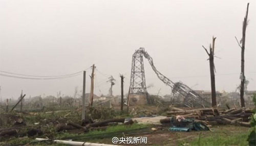 China vive su peor tornado en décadas China vive su peor tornado en décadas