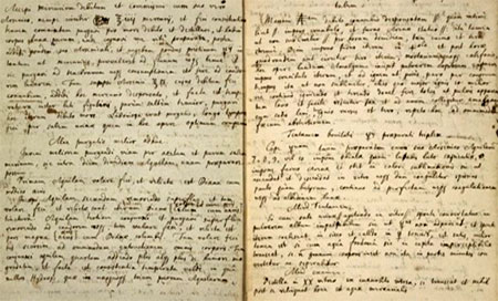 un manuscrito de Isaac Newton La receta para convertir los metales en oro