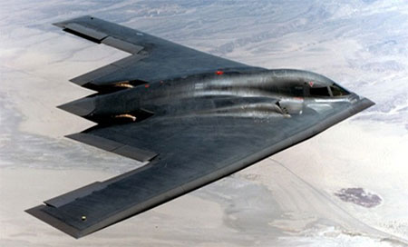 El bombardero estadounidese B-2 EEUU envía 3 bombarderos estratégicos B-2 a la región Asia-Pacífico