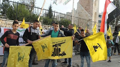 marcha en Belén en apoyo a la resistencia de Hezbolá Una marcha en Belén en apoyo a la resistencia de Hezbolá