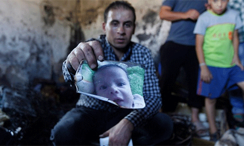 foto del bebé palestino asesinado por colonos judíos