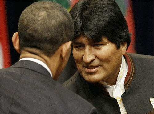Morales exige el fin del bloqueo y la devolución de Guantánamo