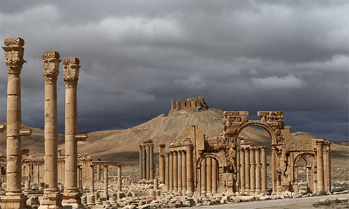 la ciudad monumental de Palmira El ejército avanza frente a Daesh por el este y el norte de Siria