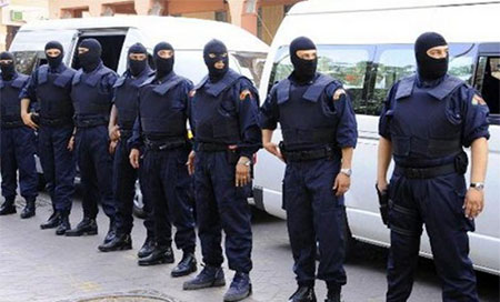 agentes de la Policía de Marruecos Terroristas detenidos en Marruecos preparaban un “ataque biológico”