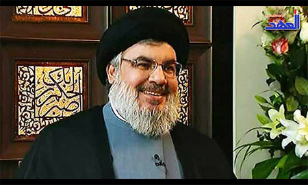 sayed nasrola entrevista al mayadeen