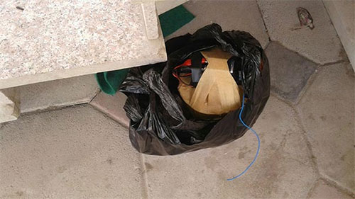 la bomba encontrada en el Beqaa Desmantelan un artefacto explosivo en Líbano