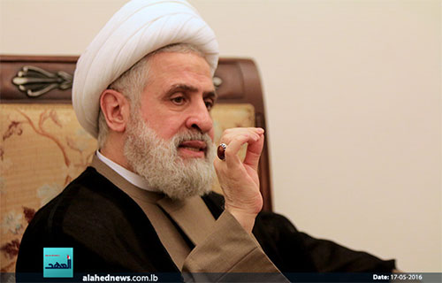 el vicesecretario general de Hezbolá Sheij Naim Qassem