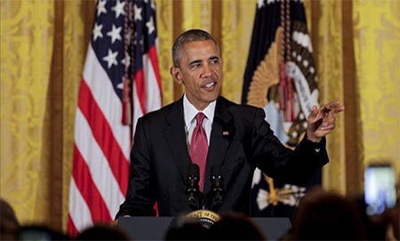 Obama felicita a Trump Obama felicita a Trump y le invita a la Casa Blanca este jueves