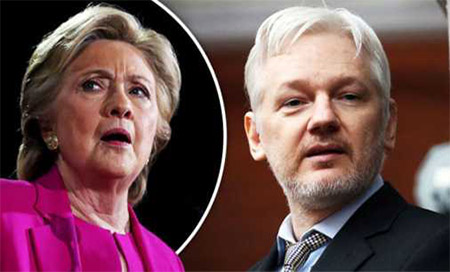 Julian Assange, Hillary Clinton Assange: Clinton fue la figura clave en la destrucción de Libia