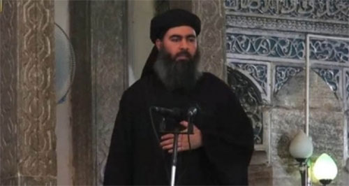 jefe del grupo terrorista Daesh, Abu Bakr al Bagdadi El jefe de Daesh llama a la “resistencia” en Mosul
