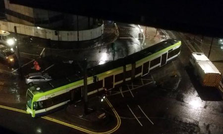 Cinco muertos y más de 50 heridos en un accidente de tranvía en Londres