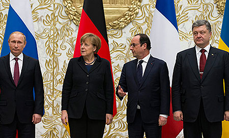 cuarteto de normandia En el marco de la normalización del conflicto en Donbás