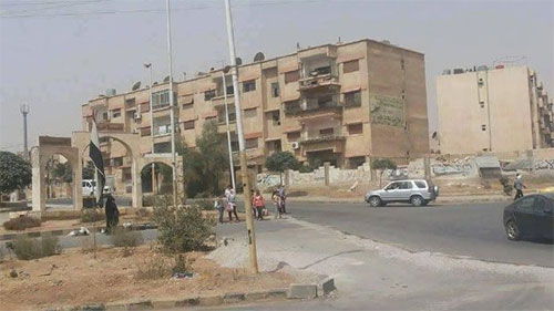 El distrito “Dahie al Assad” libre de terroristas El distrito “Dahie al Assad” libre de terroristas