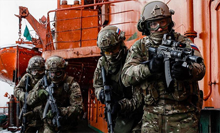 Fuerzas especiales de Rusia Detienen en Rusia a cinco terroristas de Daesh que planeaban atentar en Moscú