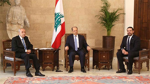 Presidente de Líbano encarga a Saad Hariri formar Nuevo gobierno El Presidente de Líbano encarga a Saad Hariri formar Nuevo gobierno